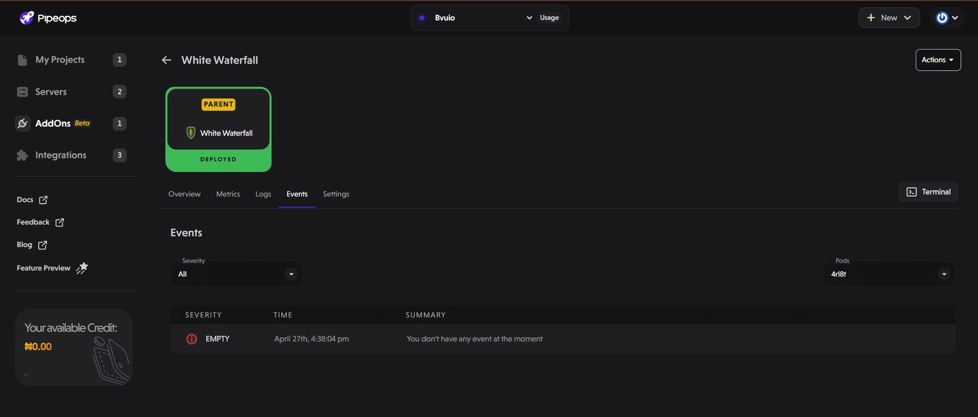 add-on Events