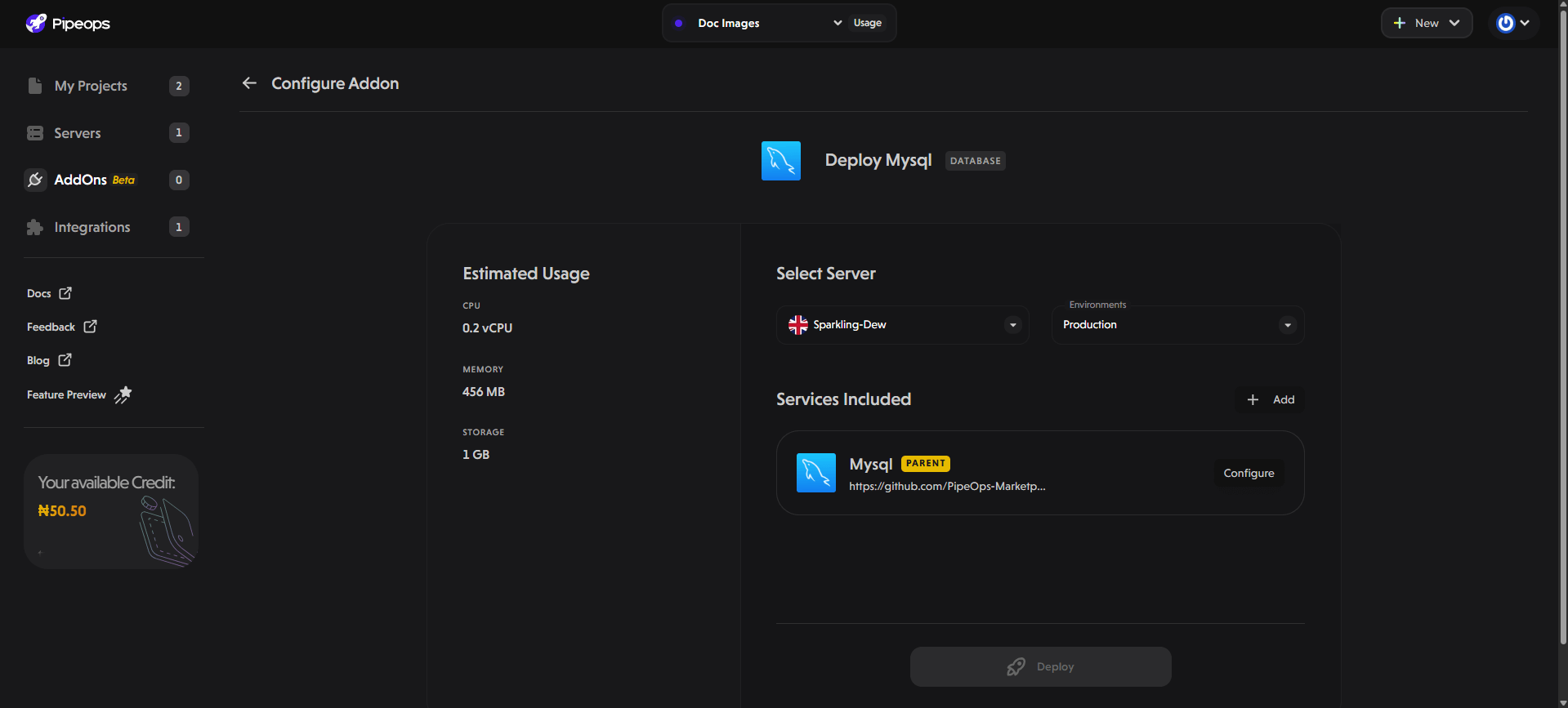 Configure-Addon