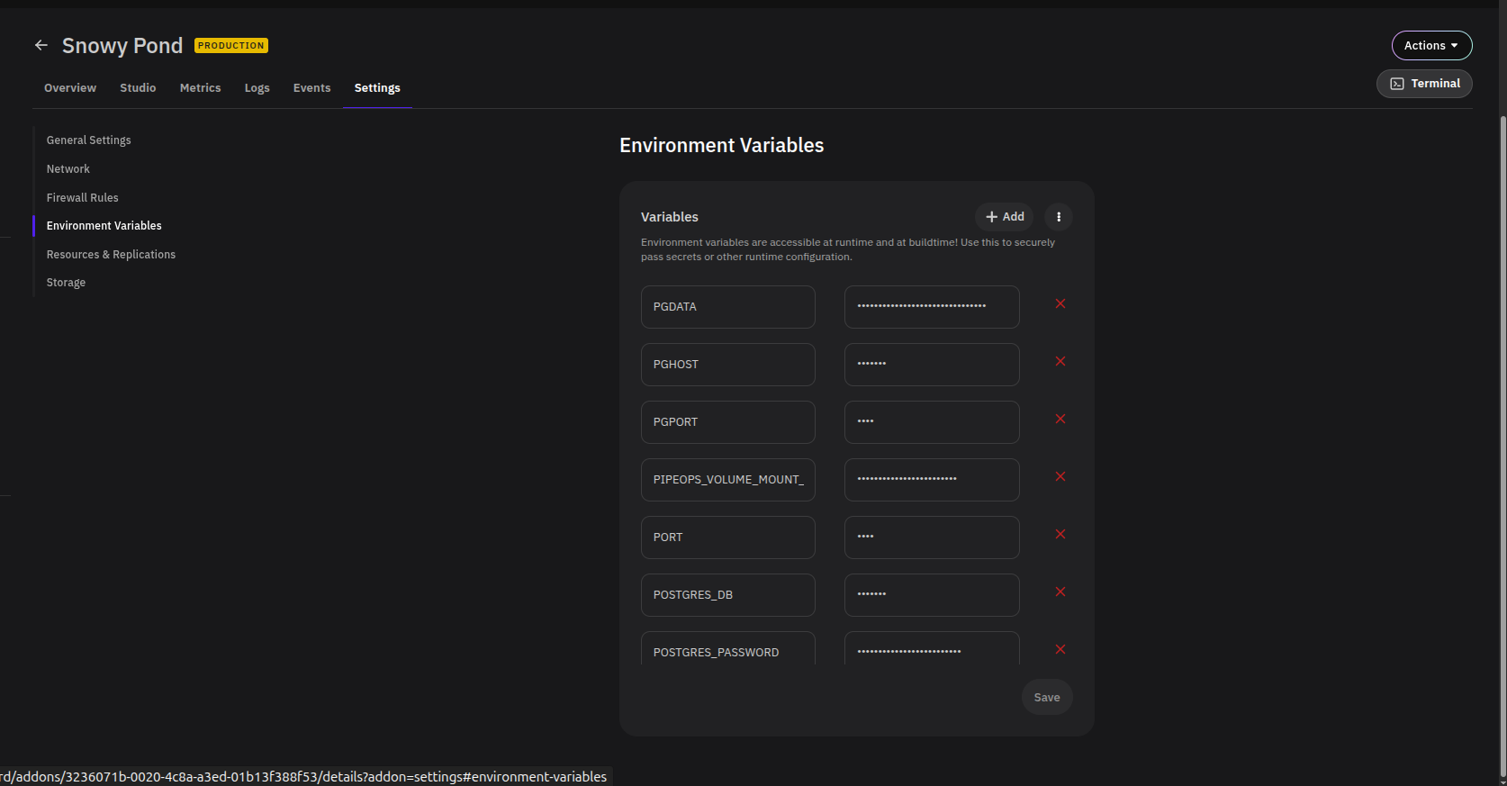 Environment Variables