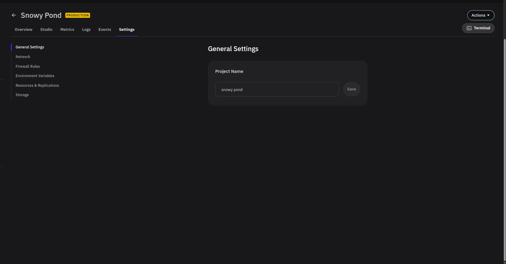 General Settings