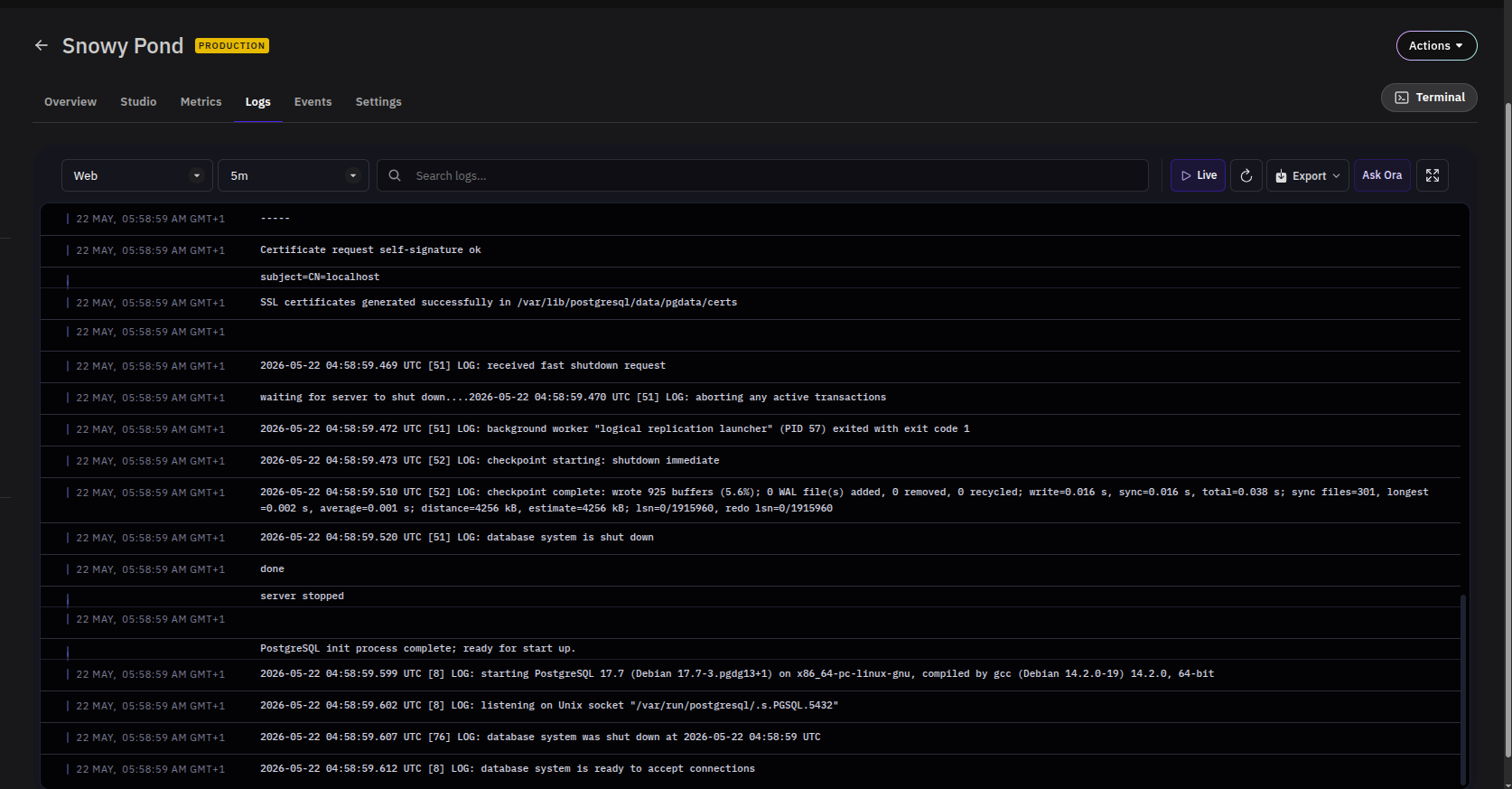 Add-on Logs