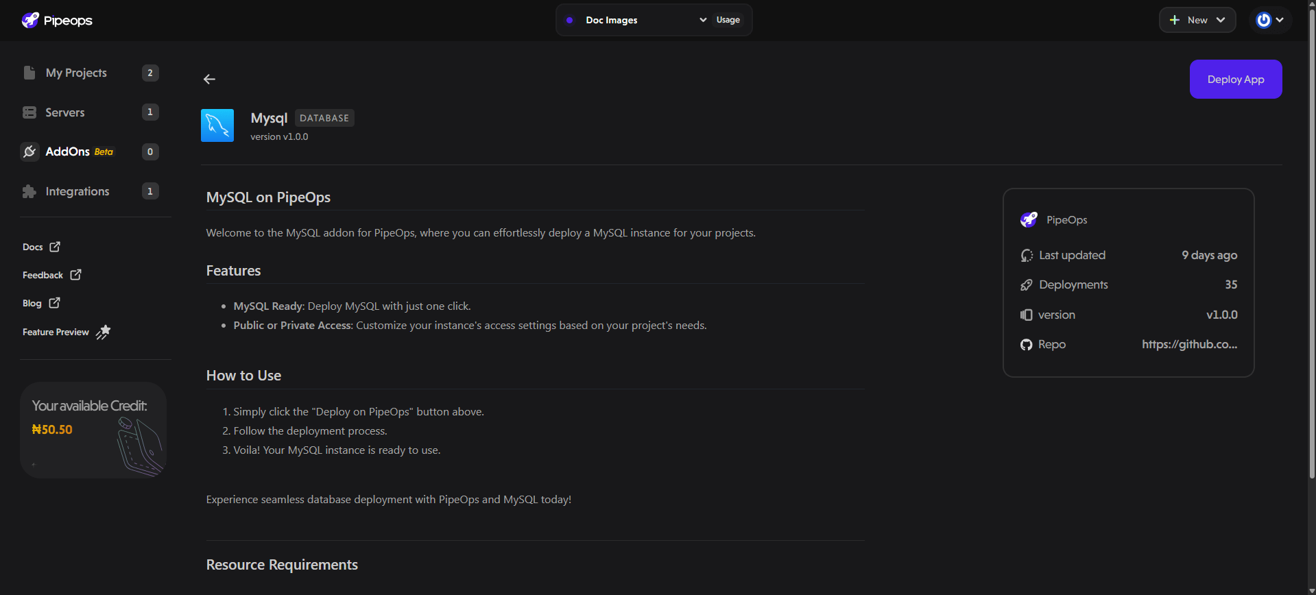 Add-on Details