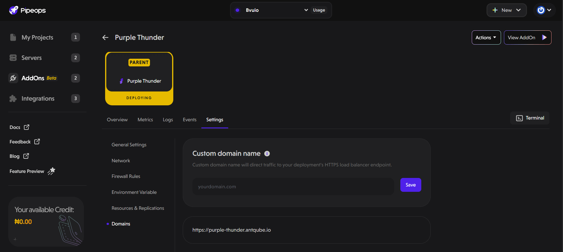 add-on domains