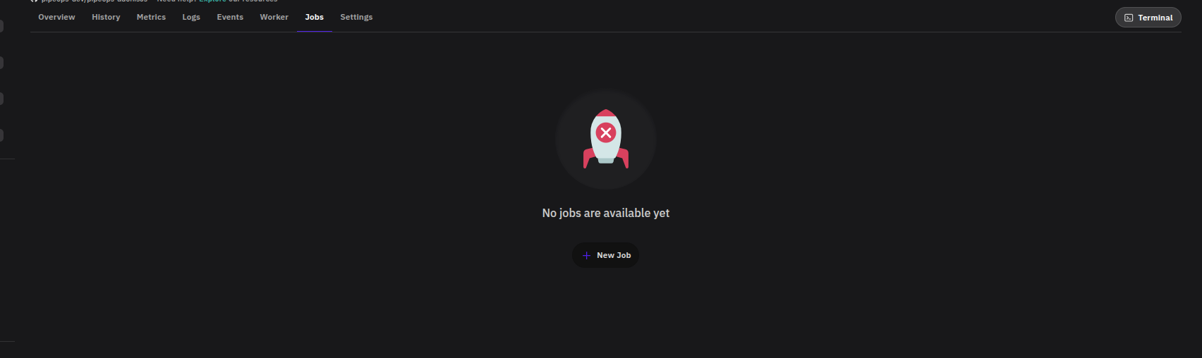 Jobs Tab
