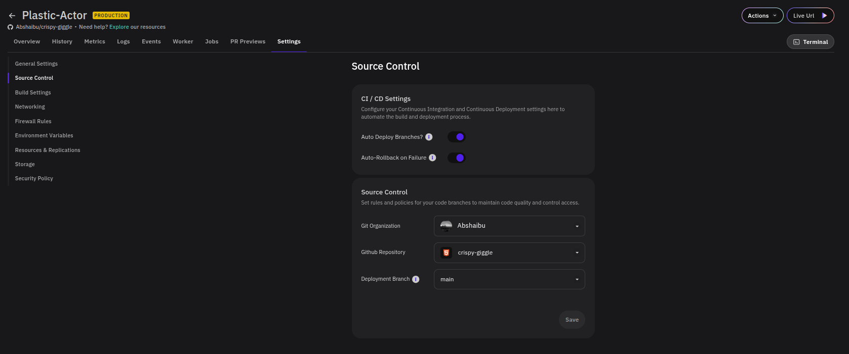 Source Control
