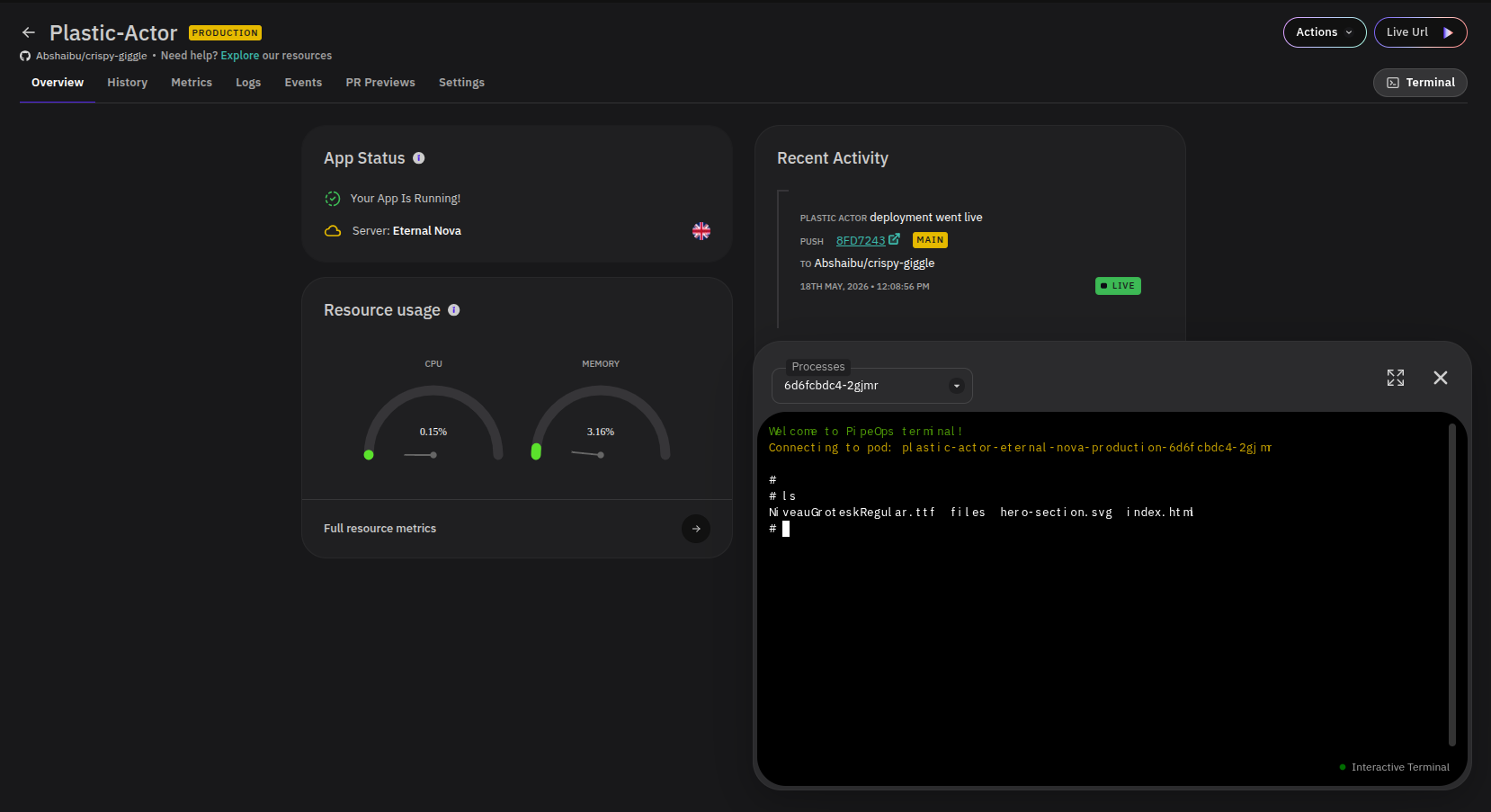 project Terminal Open