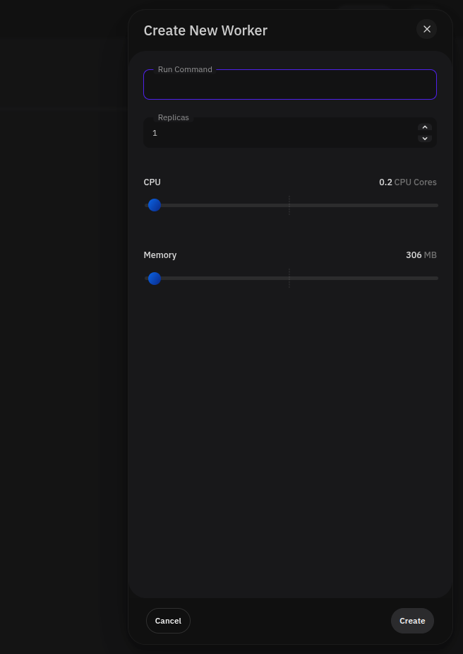 Create Worker Modal