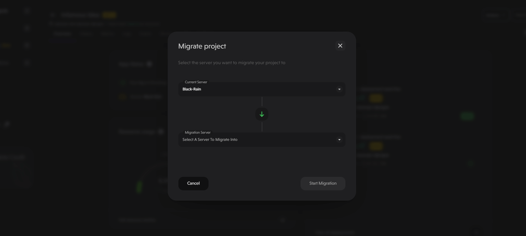 Migrate Server