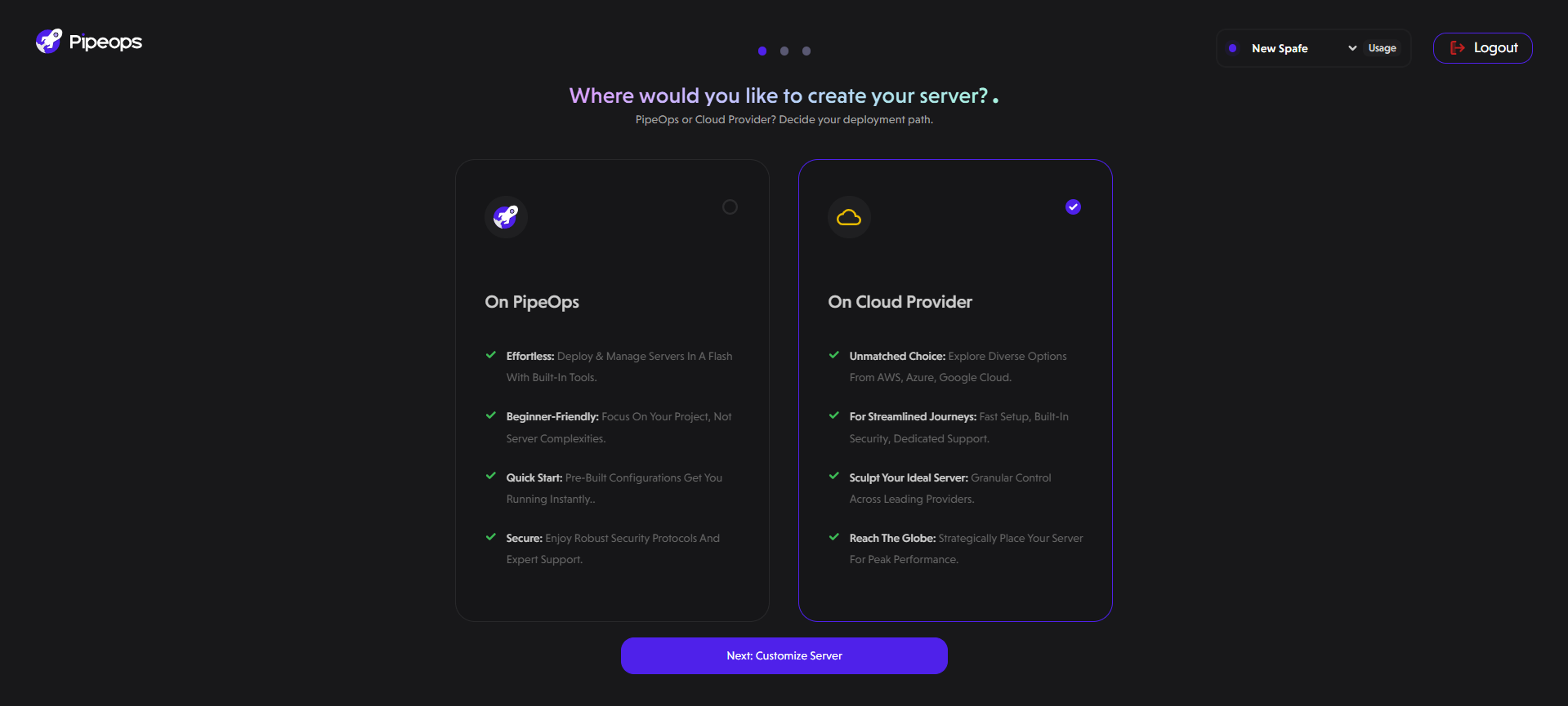 Choose path