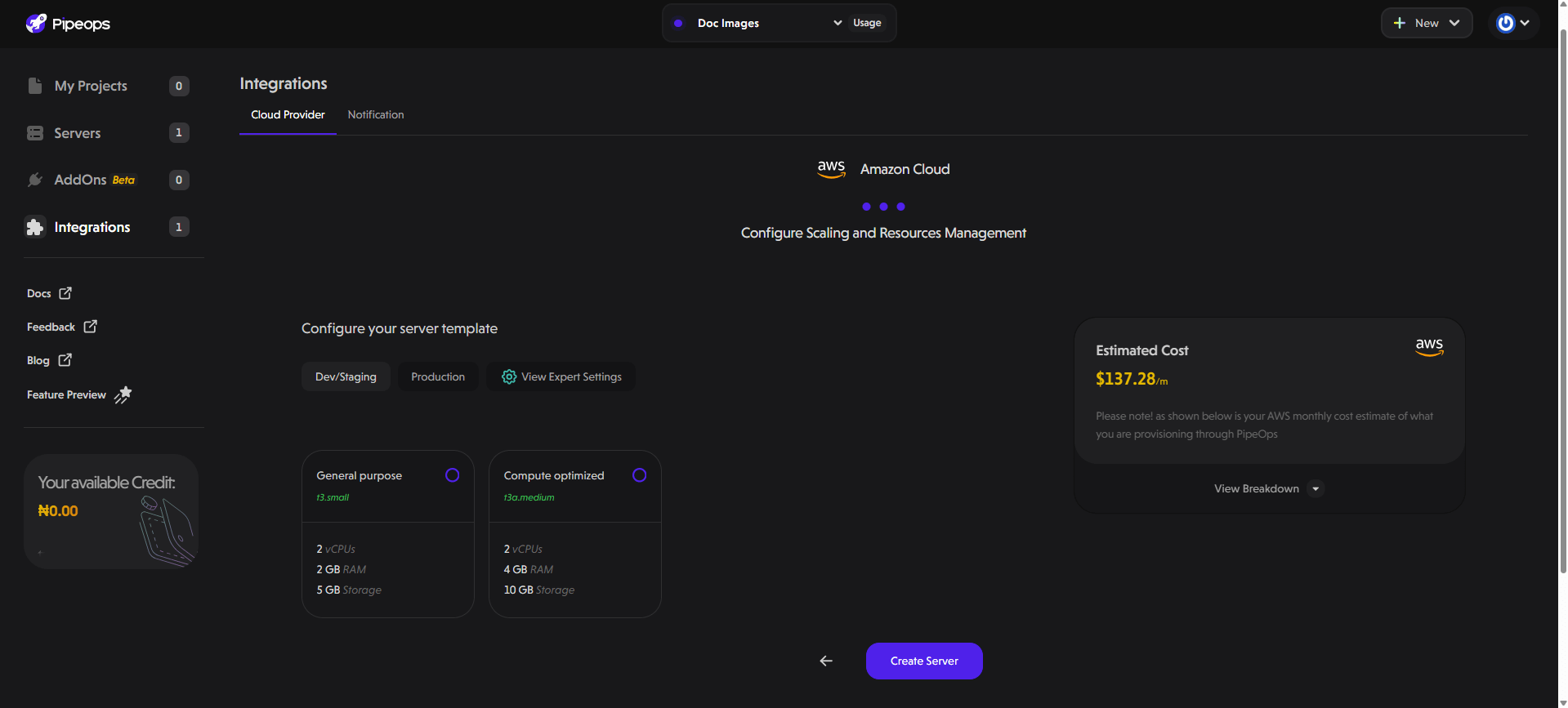 Custom Configuration